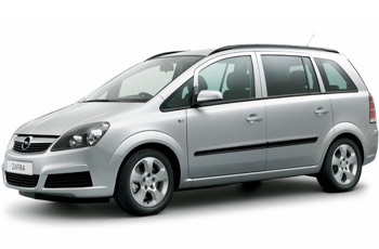 Opel Zafira max. 4 passengers
